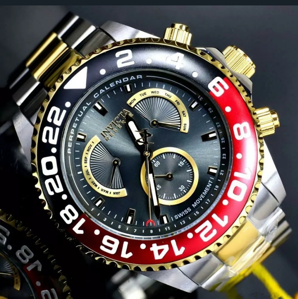 FIRM PRICE-ON SALE-NWOT Invicta Reserve Swiss Calendar